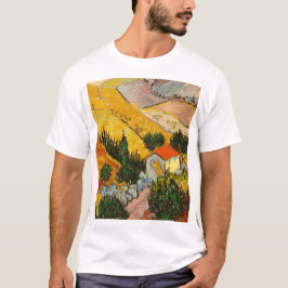 Landschap met House en Ploughma Vincent van Gogh T-shirt