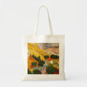 Landschap met House en Ploughma Vincent van Gogh Tote Bag (Voorkant)