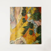 Landschap met House en Ploughma Vincent van Gogh Wandkleed (Voorkant)