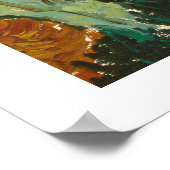 Landschap met House en Plowman Vincent Van Gogh Poster (Hoek)