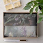 Landschap met Irises door Barbara Bodichon Tissuepapier (Geschenk)