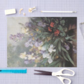 Landschap met Irises door Barbara Bodichon Tissuepapier (Craft)