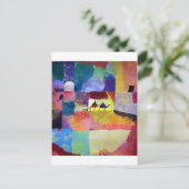 Landschap met kamelen, Paul Klee Briefkaart (Staand voorkant)