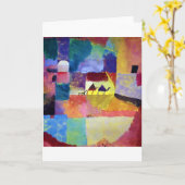 Landschap met kamelen, Paul Klee Kaart (Gele Bloem)