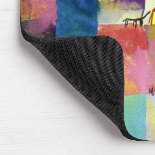 Landschap met kamelen, Paul Klee Muismat (Hoek)