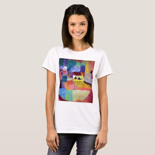Landschap met kamelen, Paul Klee T-shirt (Voorkant volledig)