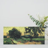 Landschap met Kasteel van Auvers door Vincent van (Staand voorkant)