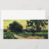 Landschap met Kasteel van Auvers door Vincent van (Voorkant / Achterkant)