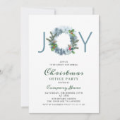 Landschap met kerstfeestdag kaart (Voorkant)