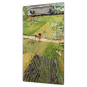 Landschap met koets en trein... klembord (Links)