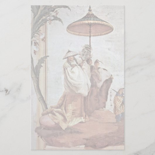 Landschap met Mandarijnenboom Briefpapier (Voorkant)