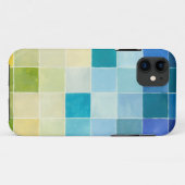 Landschap met meerkleurige gepixelde vierkanten Case-Mate iPhone case (Achterkant (horizontaal))