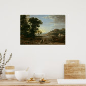 Landschap met Merchants - Claude Lorrain Fine Art Poster (Keuken)