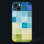 Landschap met multigekleurde vierkantjes Case-Mate iPhone case<br><div class="desc">Megan Meagher maakte dit stuk gebruikend een stijl die als digitale pixel wordt bekend. Kunstenaars gebruiken computerprogramma's om hun stukken te ontwerpen en te tekenen,  wat impressionistische renderings van echte wereldmontages veroorzaakt. Als je van abstracte,  experimentele kunst houdt,  is deze druk voor jou.</div>