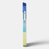 Landschap met multigekleurde vierkantjes Case-Mate iPhone case (Achterkant / Links)