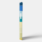 Landschap met multigekleurde vierkantjes Case-Mate iPhone case (Achterkant / Rechts)