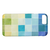 Landschap met multigekleurde vierkantjes Case-Mate iPhone case (Achterkant (Horizontaal))