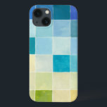 Landschap met multigekleurde vierkantjes Case-Mate iPhone case<br><div class="desc">Megan Meagher maakte dit stuk gebruikend een stijl die als digitale pixel wordt bekend. Kunstenaars gebruiken computerprogramma's om hun stukken te ontwerpen en te tekenen,  wat impressionistische renderings van echte wereldmontages veroorzaakt. Als je van abstracte,  experimentele kunst houdt,  is deze druk voor jou.</div>