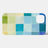 Landschap met multigekleurde vierkantjes Case-Mate iPhone case (Achterkant (horizontaal))