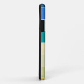 Landschap met multigekleurde vierkantjes Case-Mate iPhone case (Achterkant/rechts)