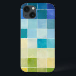 Landschap met multigekleurde vierkantjes Case-Mate iPhone case<br><div class="desc">Megan Meagher maakte dit stuk gebruikend een stijl die als digitale pixel wordt bekend. Kunstenaars gebruiken computerprogramma's om hun stukken te ontwerpen en te tekenen,  wat impressionistische renderings van echte wereldmontages veroorzaakt. Als je van abstracte,  experimentele kunst houdt,  is deze druk voor jou.</div>