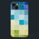 Landschap met multigekleurde vierkantjes Case-Mate iPhone case<br><div class="desc">Megan Meagher maakte dit stuk gebruikend een stijl die als digitale pixel wordt bekend. Kunstenaars gebruiken computerprogramma's om hun stukken te ontwerpen en te tekenen,  wat impressionistische renderings van echte wereldmontages veroorzaakt. Als je van abstracte,  experimentele kunst houdt,  is deze druk voor jou.</div>