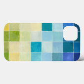 Landschap met multigekleurde vierkantjes Case-Mate iPhone case (Achterkant (horizontaal))