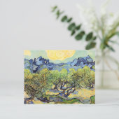 Landschap met olijfbomen door Vincent van Gogh Briefkaart (Staand voorkant)