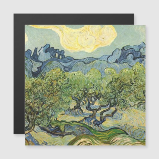 Landschap met Olive Vincent Willem van Gogh (Voorkant / Achterkant)