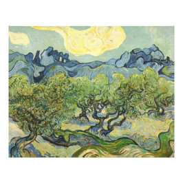 Landschap met Olive Vincent Willem van Gogh Foto Afdruk