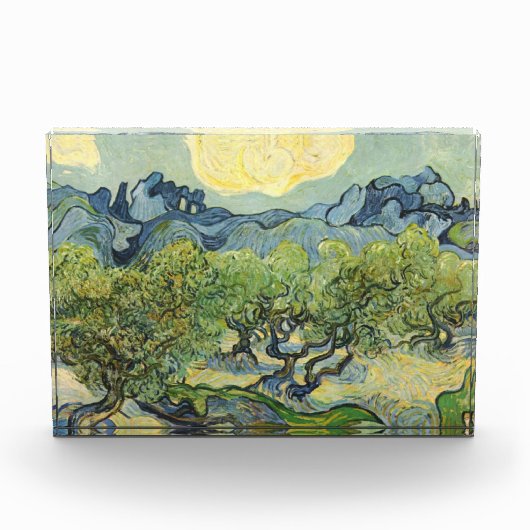 Landschap met Olive Vincent Willem van Gogh Fotoblokken (Voorkant)