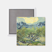Landschap met Olive Vincent Willem van Gogh Magneet (Voorkant / Achterkant)