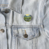 Landschap met Olive Vincent Willem van Gogh Ronde Button 3,2 Cm (In situ)