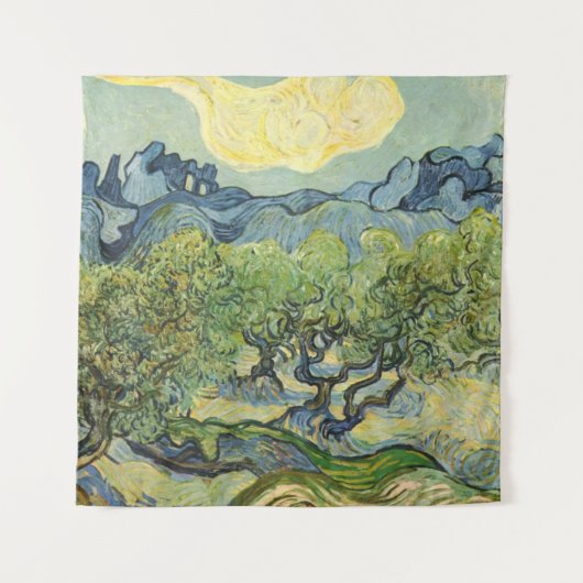 Landschap met Olive Vincent Willem van Gogh Wandkleed (Voorkant)