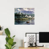 Landschap met onweer poster (Thuiskantoor)