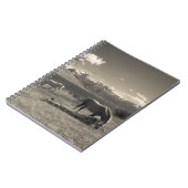 Landschap met paarden notitieboek (Linkerzijde)