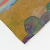 Landschap met pacocks, Gauguin Fleece Deken (Hoek)