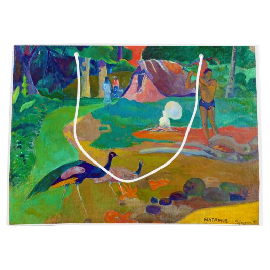Landschap met pacocks, Gauguin Groot Cadeauzakje (Voorkant)