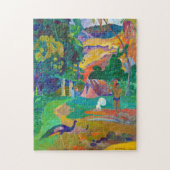 Landschap met pacocks, Gauguin Legpuzzel (Verticaal)