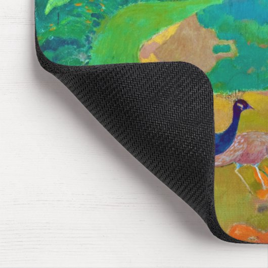 Landschap met pacocks, Gauguin Muismat (Hoek)