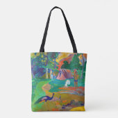 Landschap met pacocks, Gauguin Tote Bag (Achterkant)