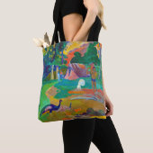 Landschap met pacocks, Gauguin Tote Bag (Dichtbij)