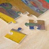 Landschap met pauwen, Gauguin Legpuzzel (Zijkant)
