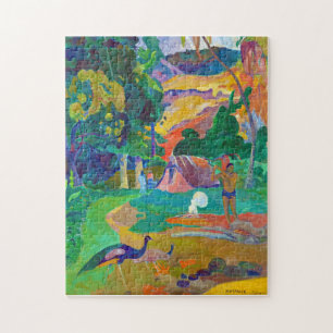 Landschap met pauwen, Gauguin Legpuzzel