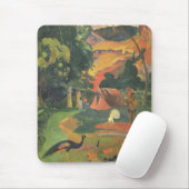 Landschap met pauwen van Paul Gauguin Muismat (Met muis)
