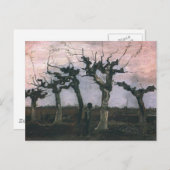 Landschap met Pollard Willows Briefkaart (Voorkant / Achterkant)