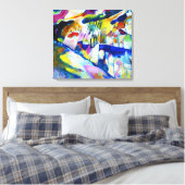Landschap met Regen door Wassily Kandinsky Canvas Afdruk (Insitu (Slaapkamer))