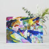 Landschap met Regen door Wassily Kandinsky Kaart (Staand voorkant)