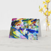 Landschap met Regen door Wassily Kandinsky Kaart (Gele Bloem)