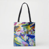 Landschap met regen van Wassily Kandinsky Tote Bag (Voorkant)